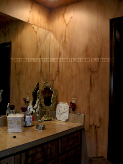 Rustic Stained Faux Finish in Phoenix Arizona